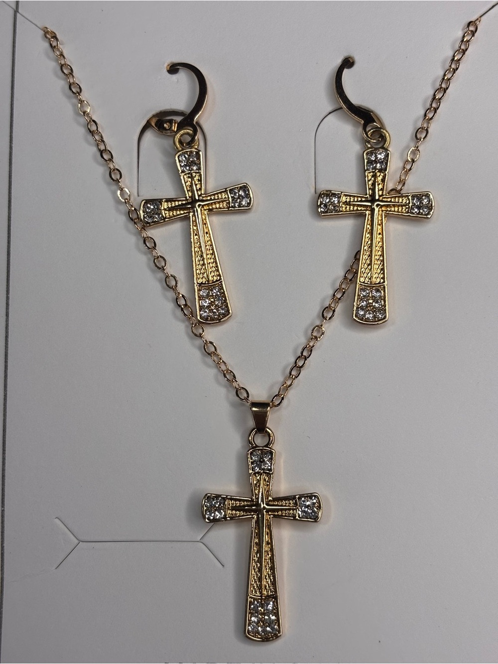 Women’s Jewelry Set with Crystal Accents